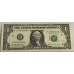 UNITED STATES OF AMERICA 1995 . ONE 1 DOLLAR BANKNOTE . ERROR . FULL INK TRANSFER